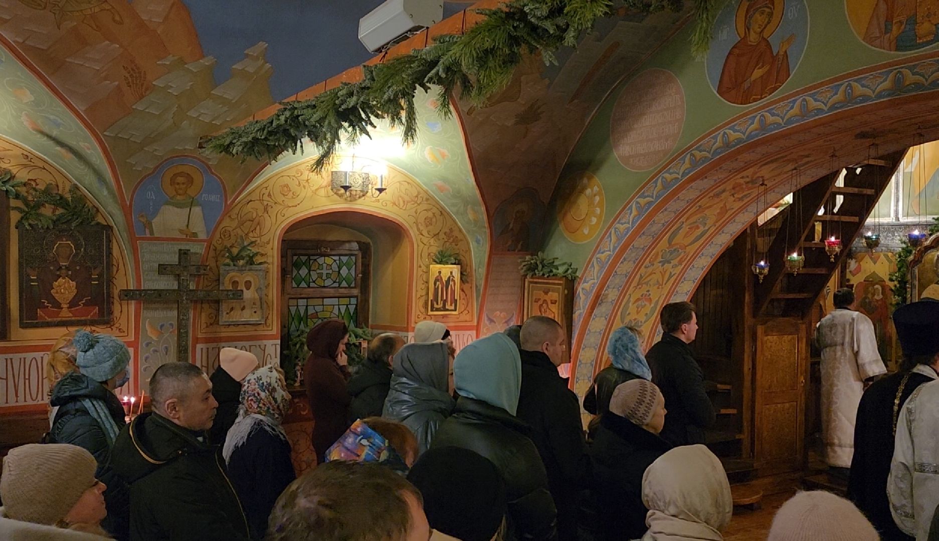 крещение, служба, священник, вертикалки,