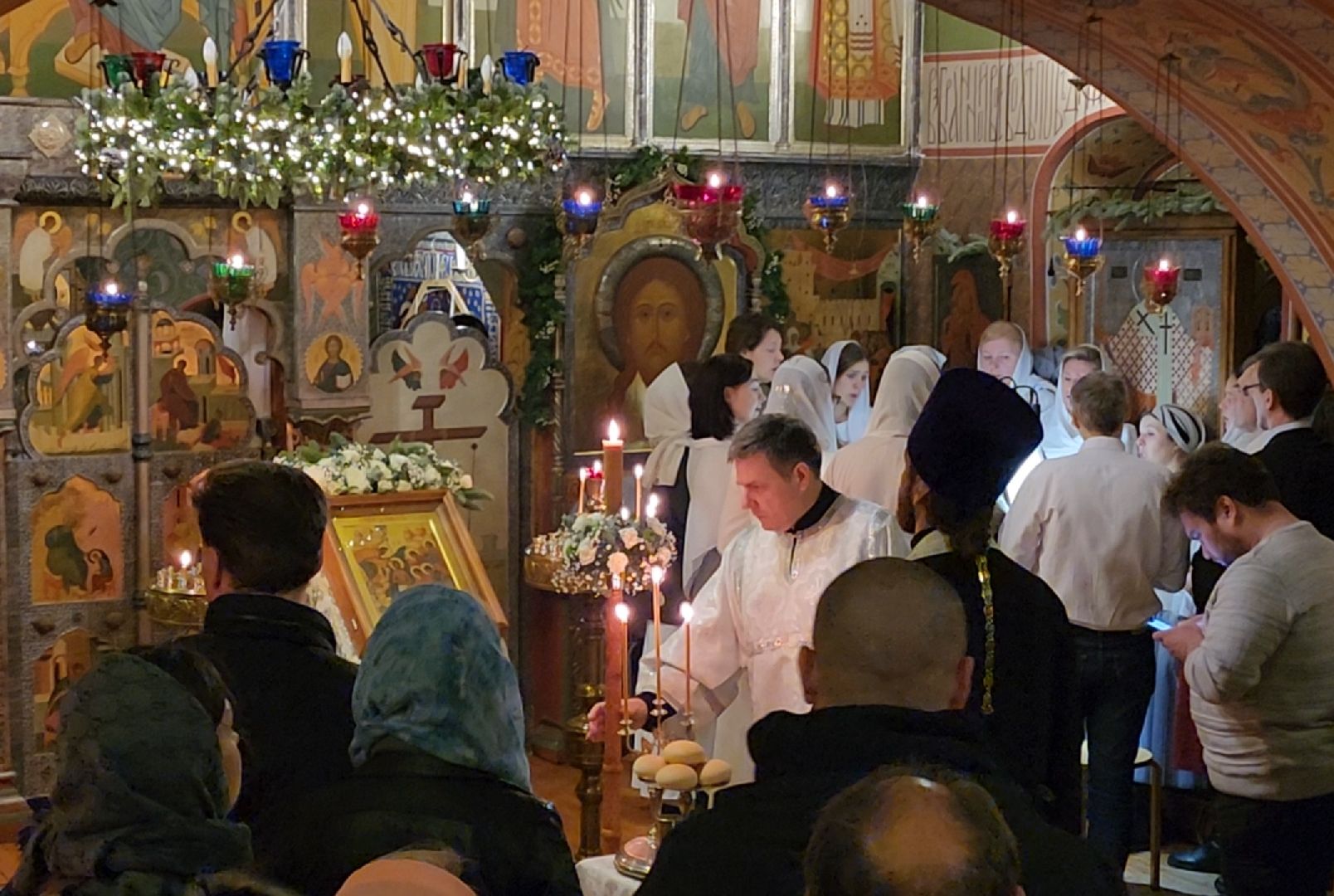 крещение, служба, священник, вертикалки,