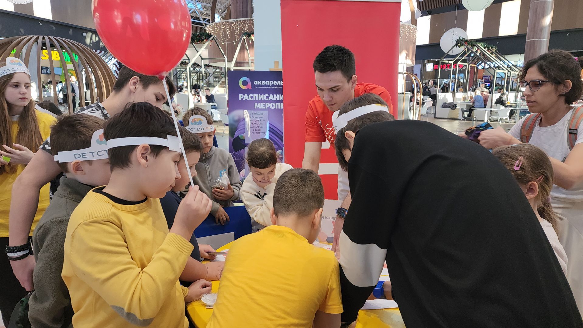 пушкино, квест, профессия мечты, профориентация для школьников, трц, нежный бизнес, предприниматели, дети,