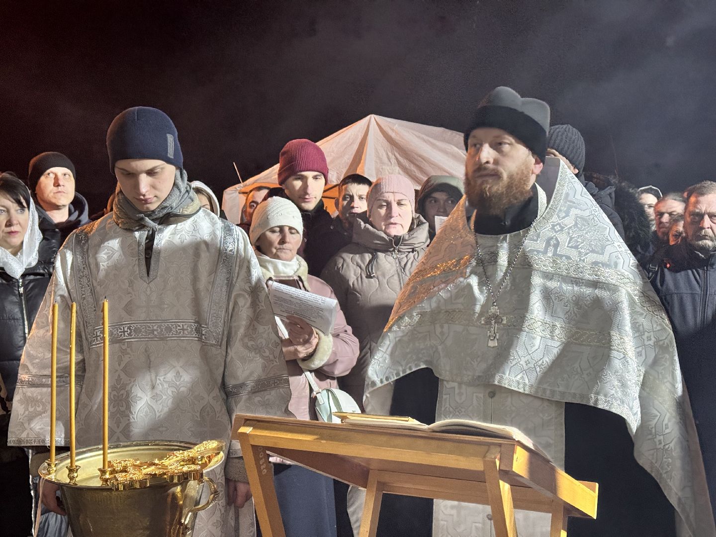 солнечногорск, жители, крещение, купель, вертикалки,