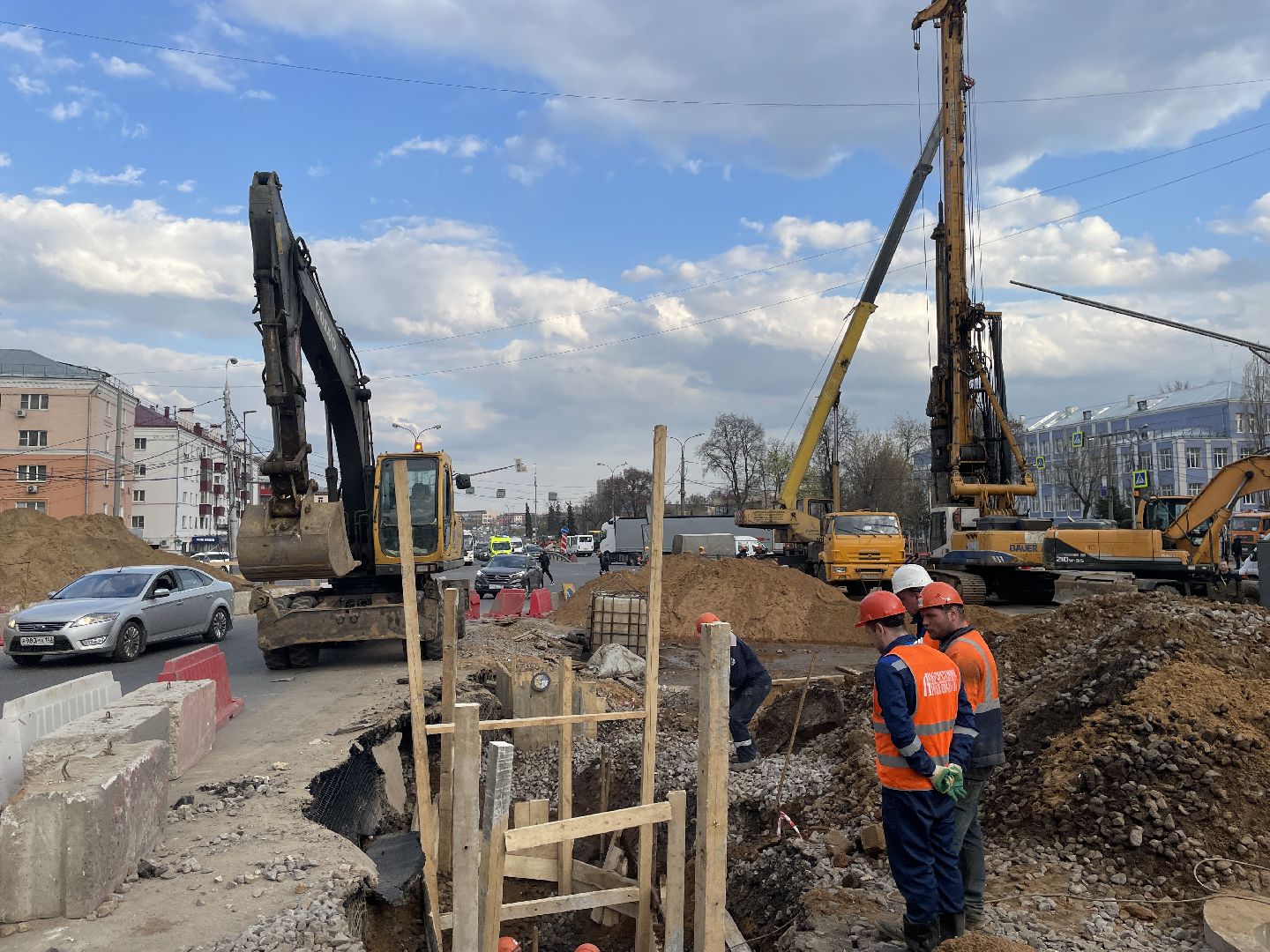 Благоустройство, авария, Люберцы