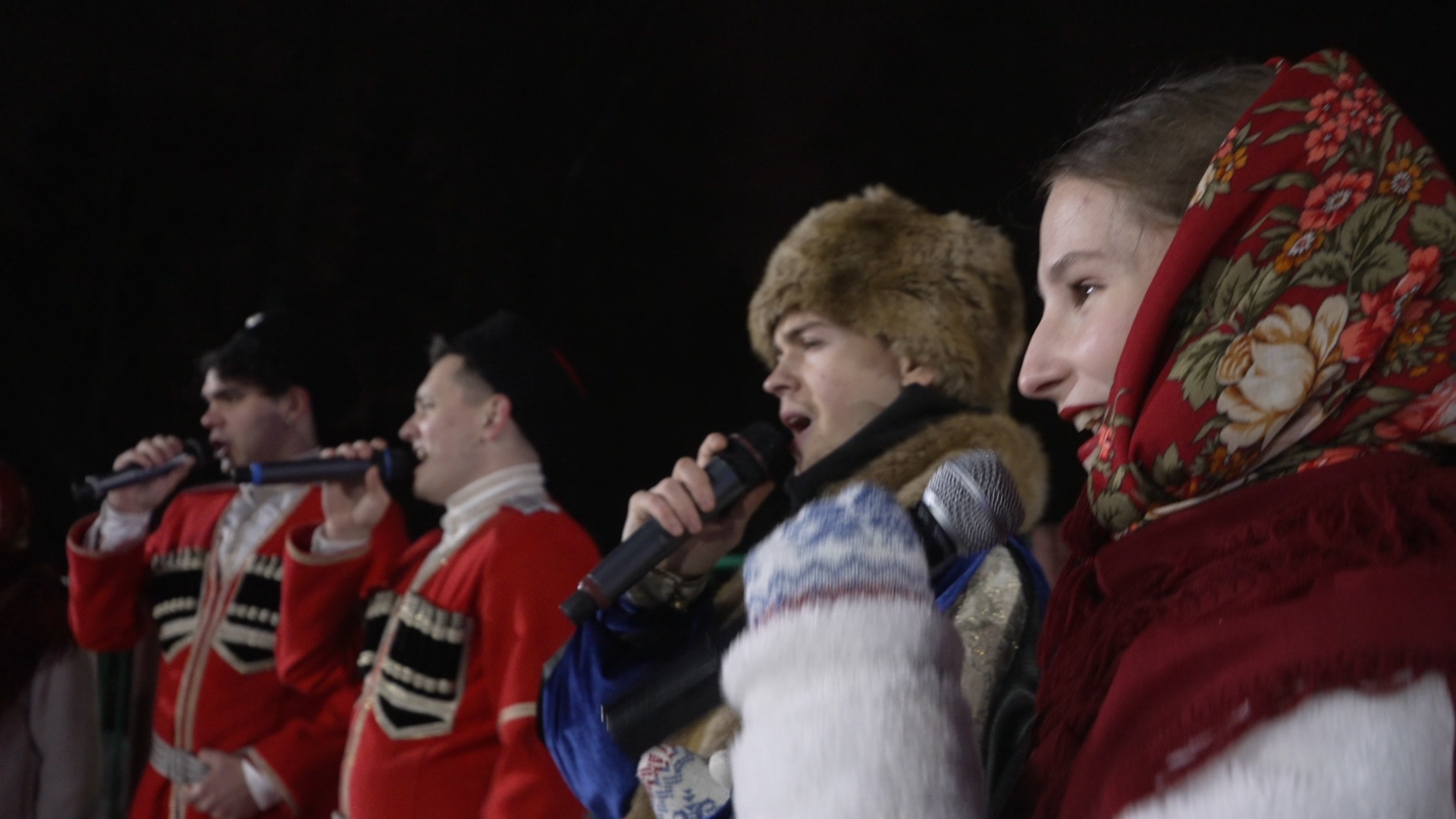 Красная звезда РВСН, крещенский концерт, Власиха Красная звезда, ансамбль Красная звезда, Крещение во Власихе, вертикалки
