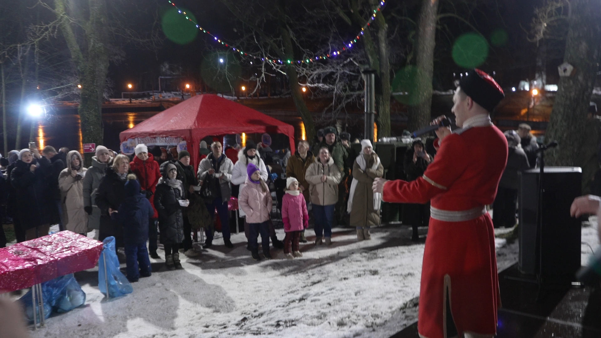 Красная звезда РВСН, крещенский концерт, Власиха Красная звезда, ансамбль Красная звезда, Крещение во Власихе, вертикалки