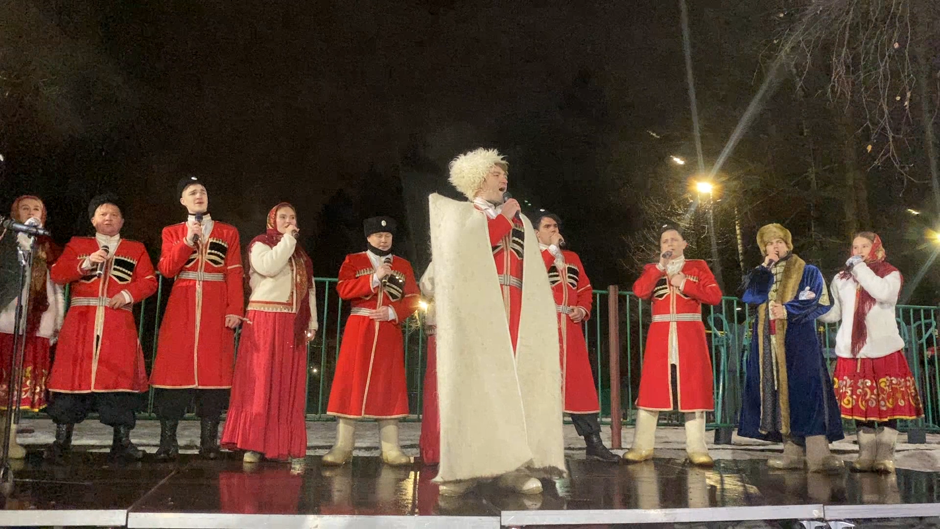 Красная звезда РВСН, крещенский концерт, Власиха Красная звезда, ансамбль Красная звезда, Крещение во Власихе, вертикалки