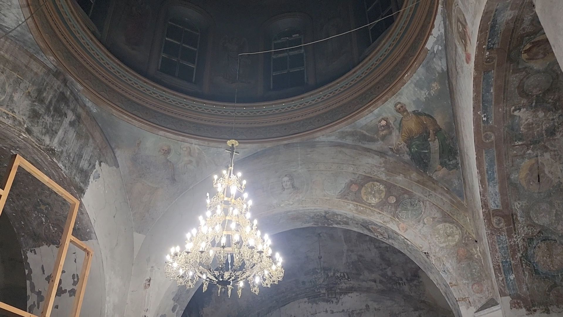 Бронницы, Иерусалимский храм, освящение воды, Ночное богослужение в Крещение,