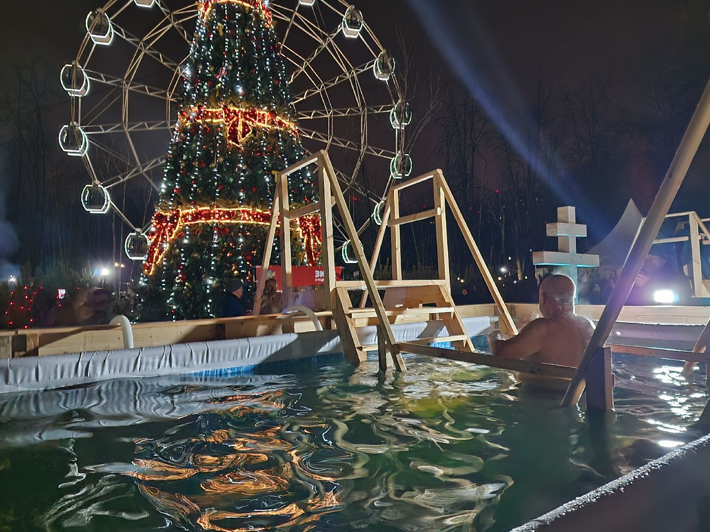 Крещение, Купель, Наташинский парк, вертикалки,