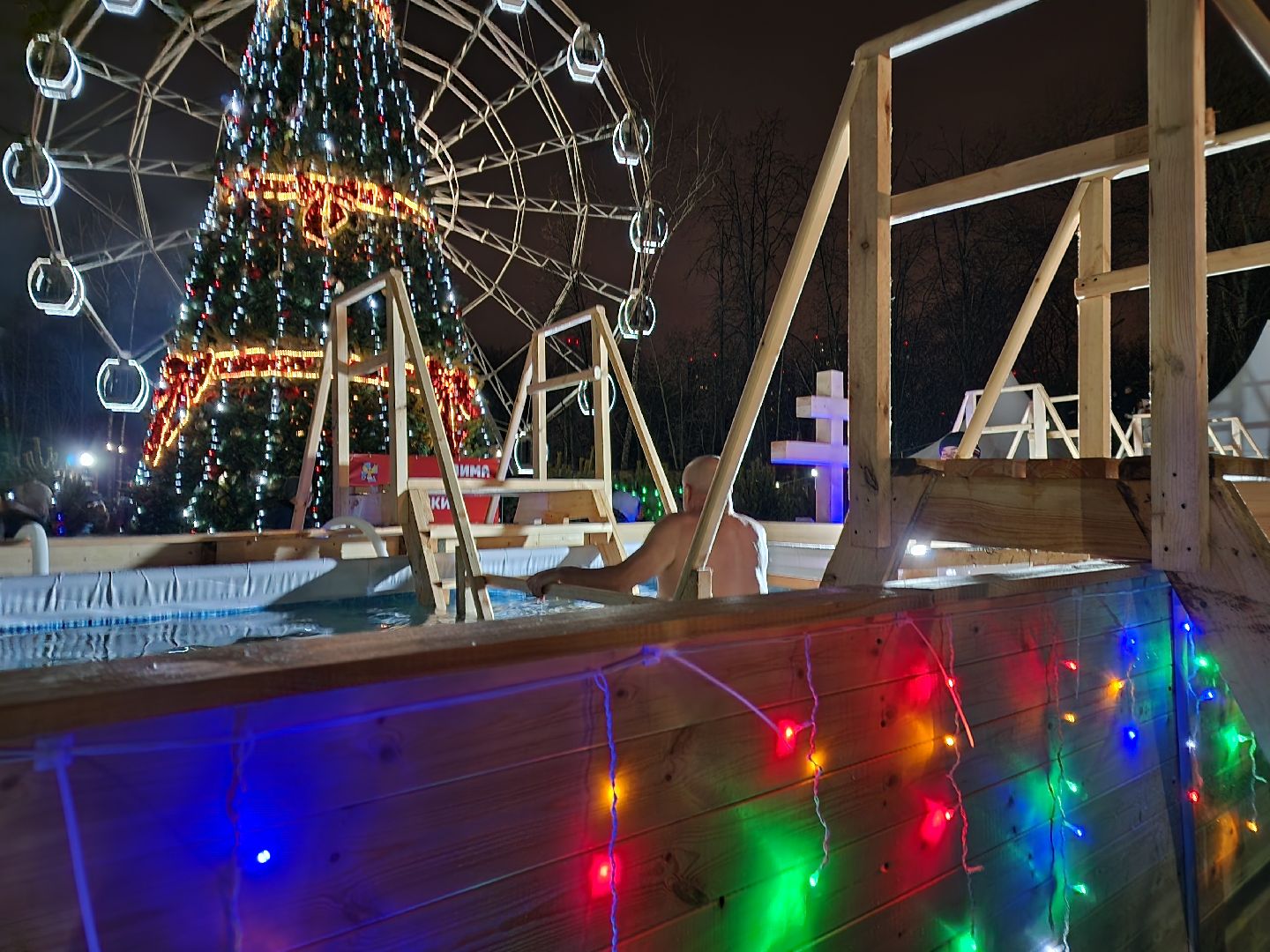 Крещение, Купель, Наташинский парк, вертикалки,