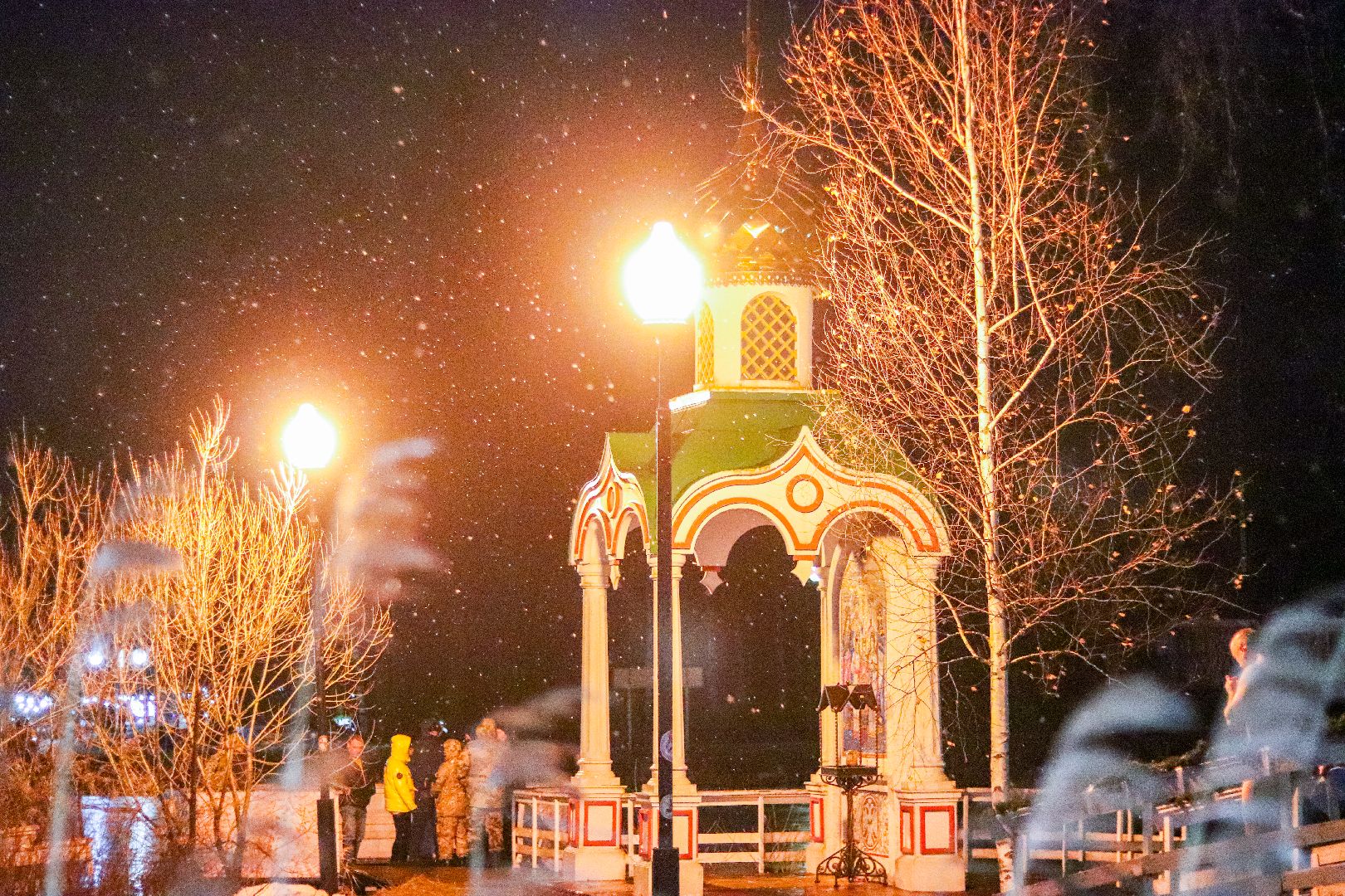 Клин, общество, крещенские купания, праздники, купель, вертикалки,