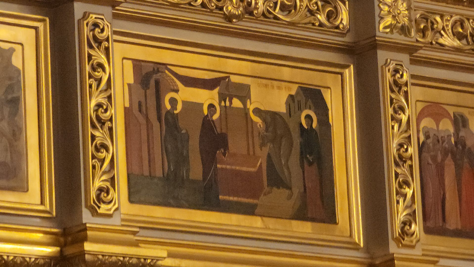 Павловский Посад, Религия, Крецение, Храм, вертикалки,