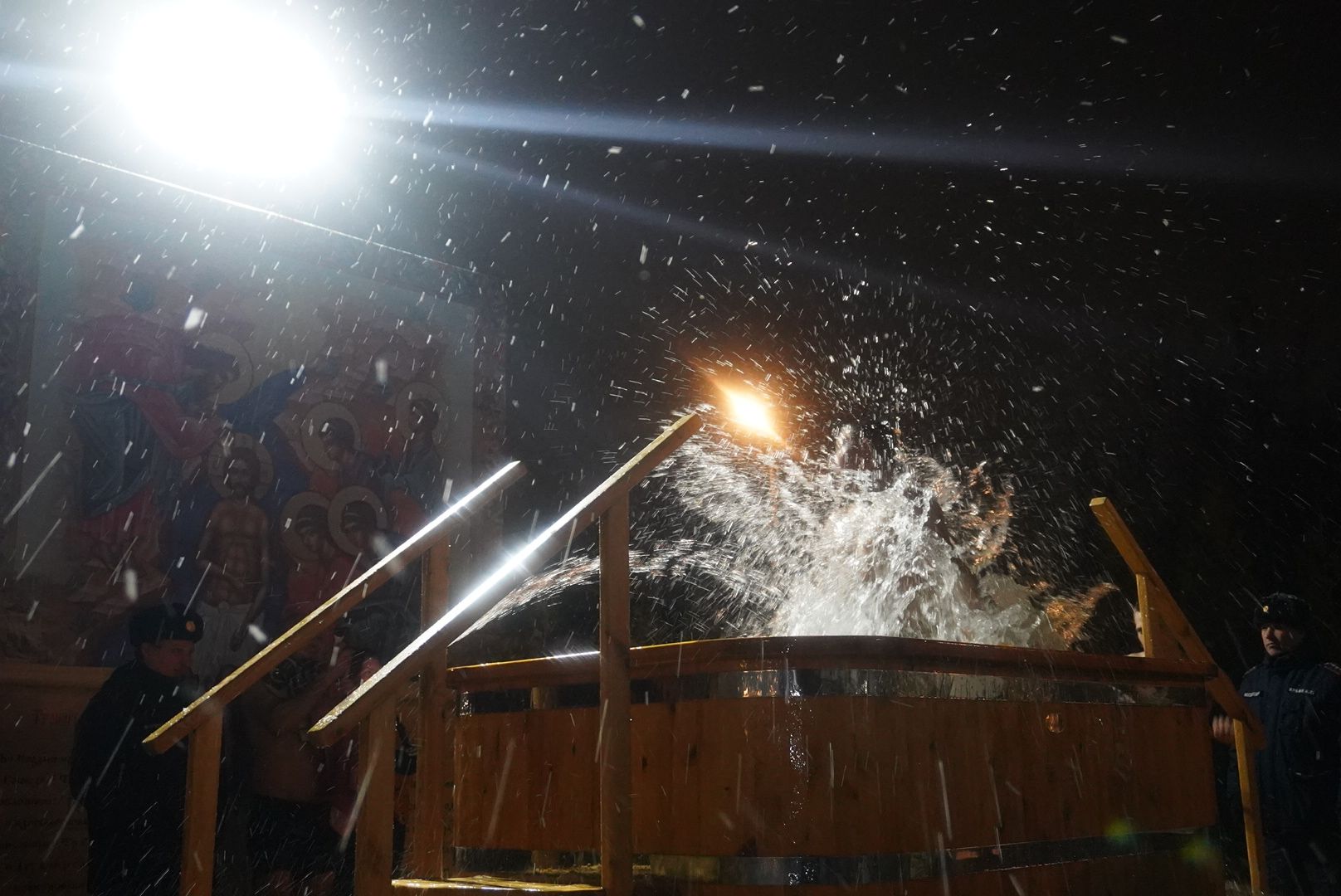 Павловский Посад, Религия, Крецение, Храм, вертикалки,