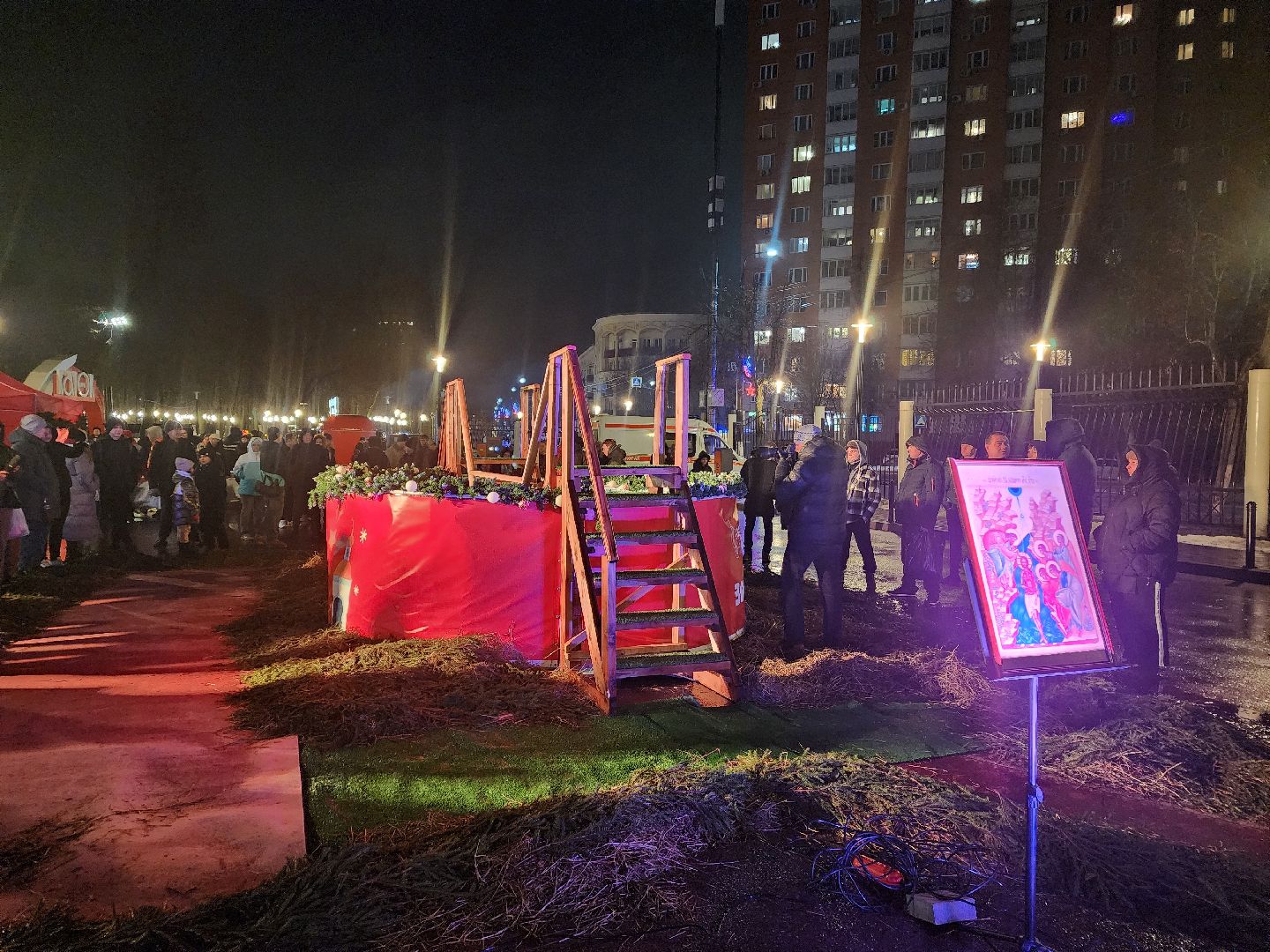 подольск, купель, освящение, вертикалки,