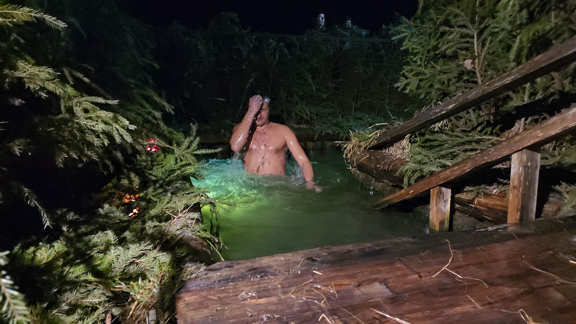 крещенские купания, семья квасовых, руза, брыньково, вертикалка,
