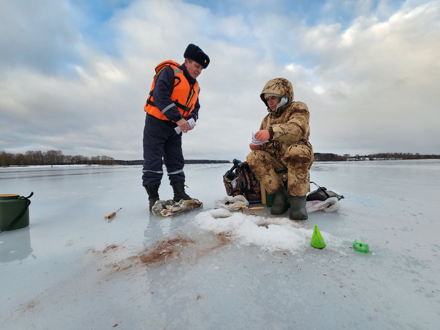 Руза, мособлпожспас, тонкий лед, озернинское водохранилище, безопасность, вертикалки,