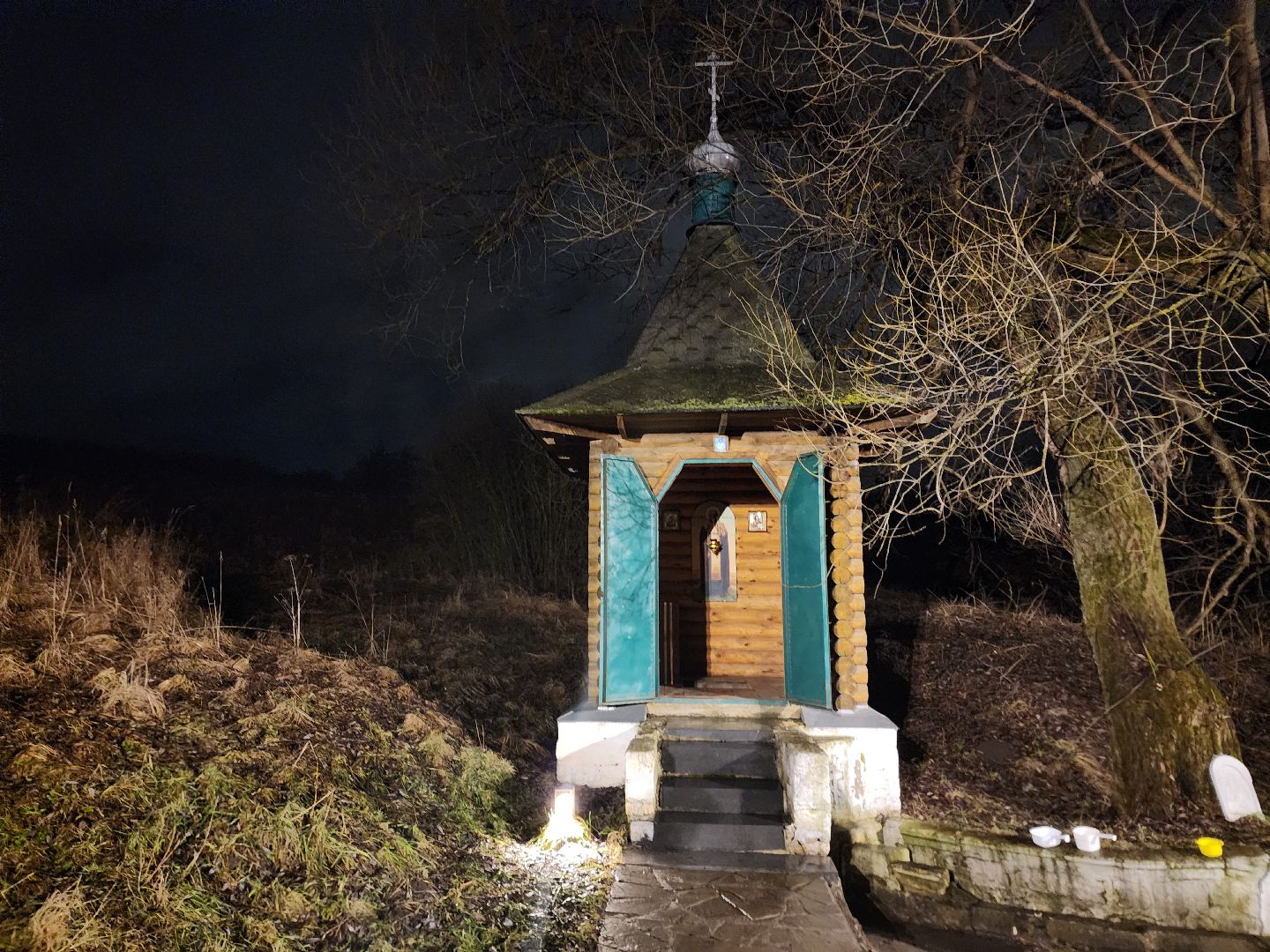 Зарайск, Белый колодец, Крещенские купания, вертикалки