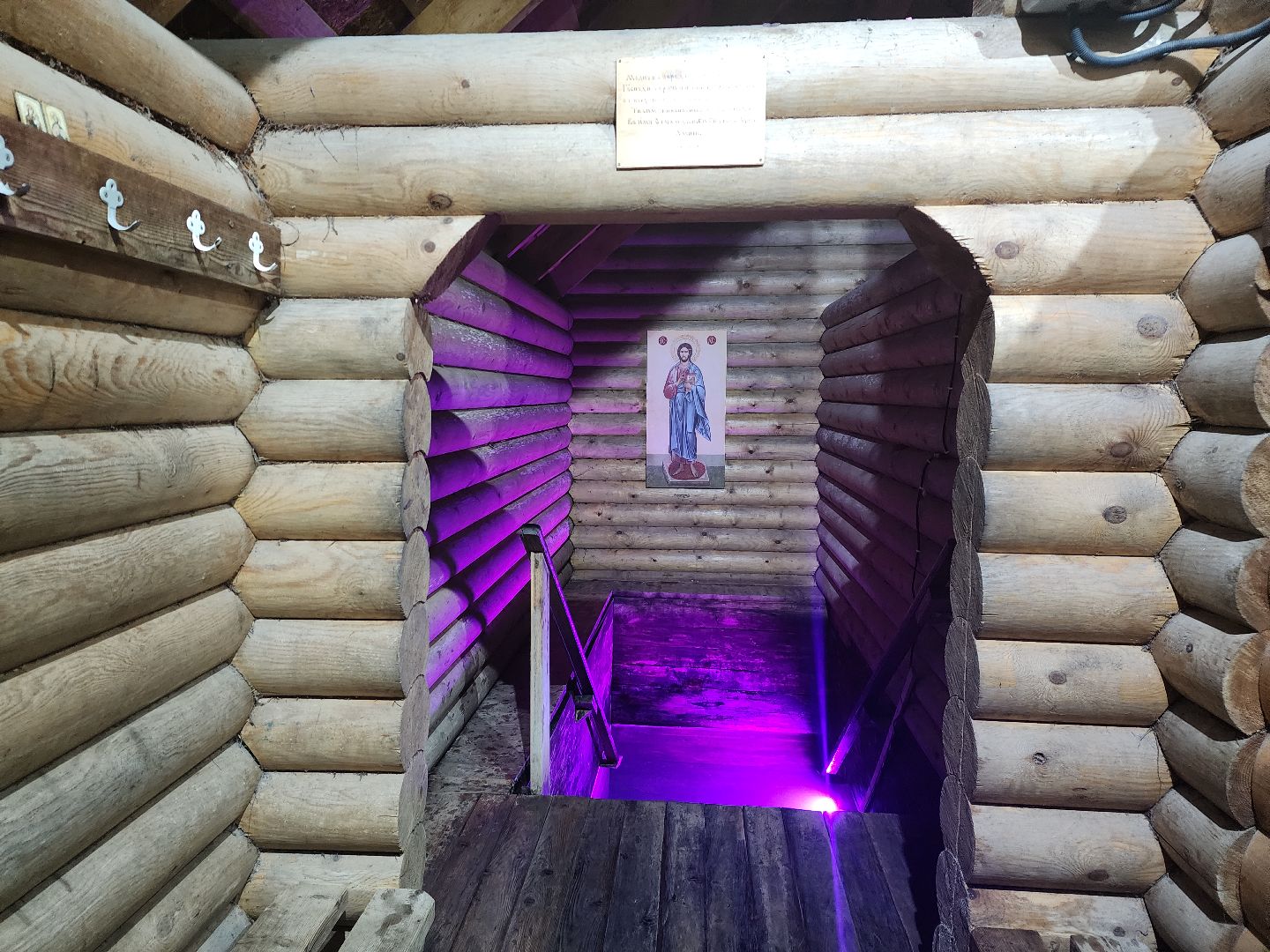 Зарайск, Белый колодец, Крещенские купания, вертикалки