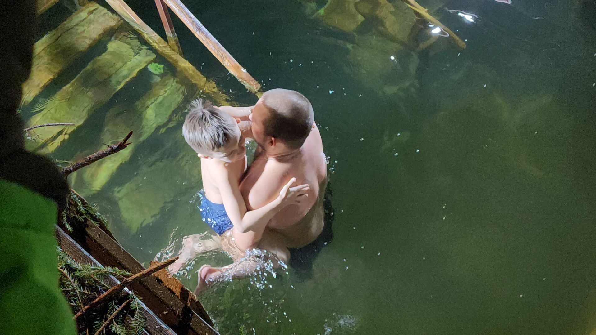 серпухов, подмосковье, крещение, парк Жемчужина, вертикалки,