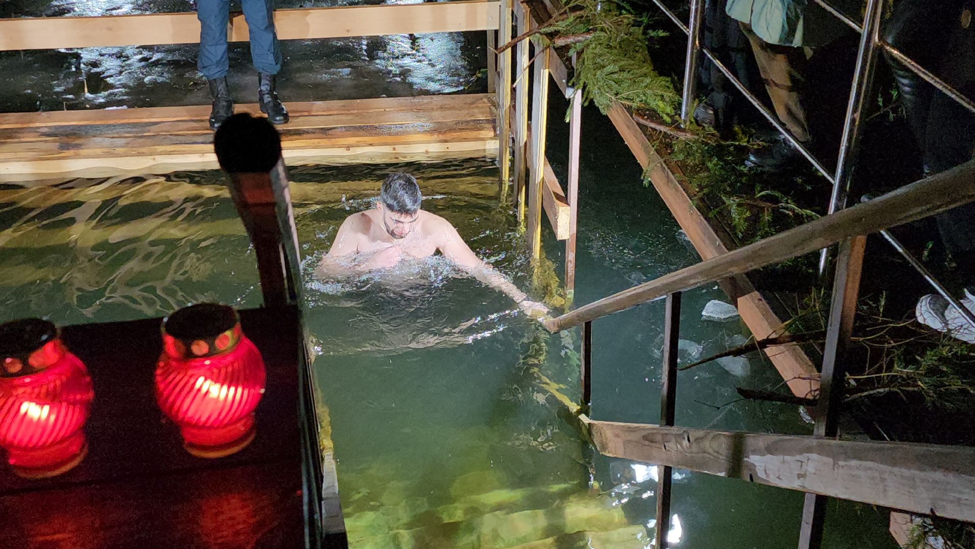 серпухов, подмосковье, крещение, парк Жемчужина, вертикалки,