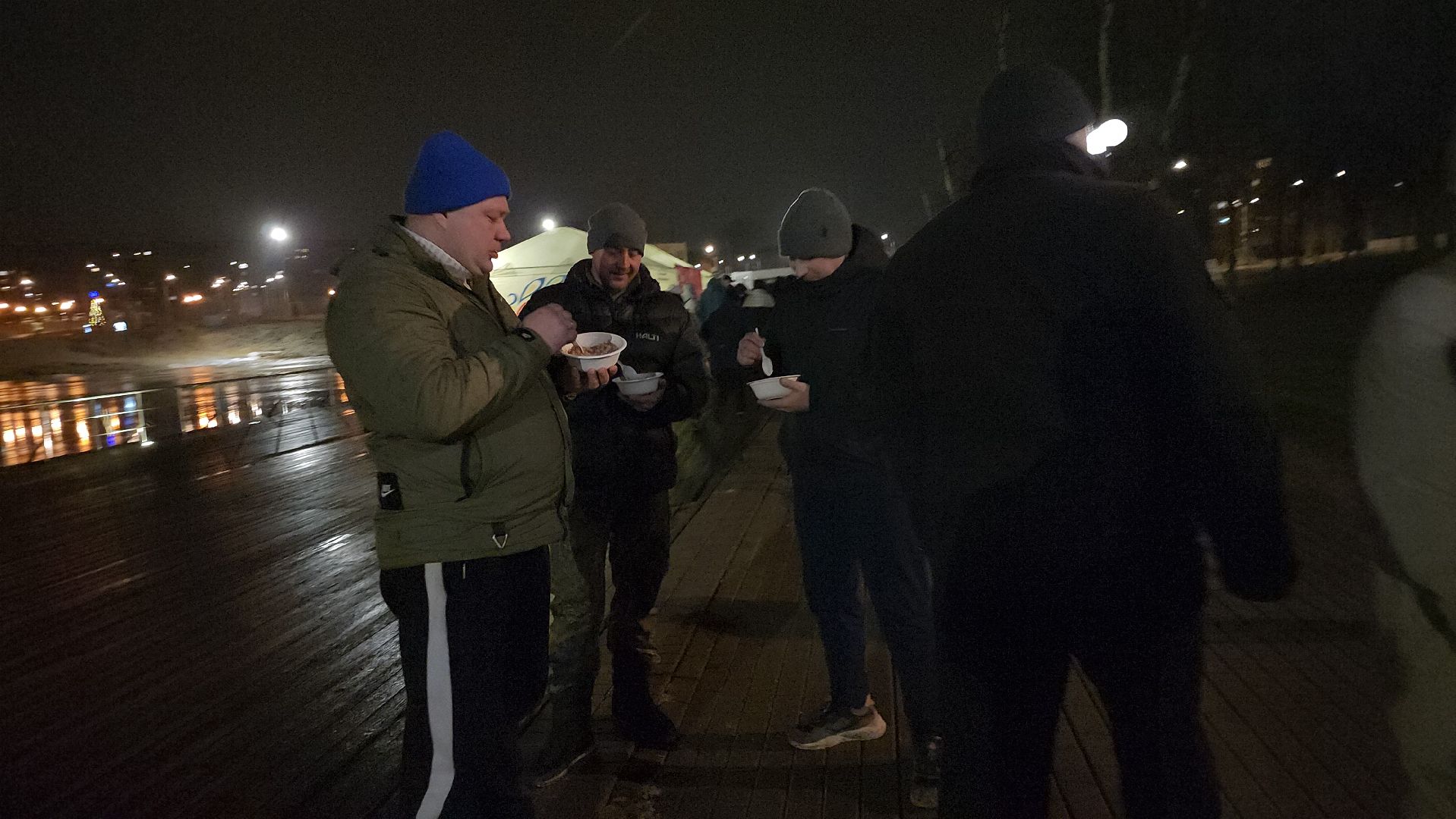 серпухов, подмосковье, крещение, парк Жемчужина, вертикалки,