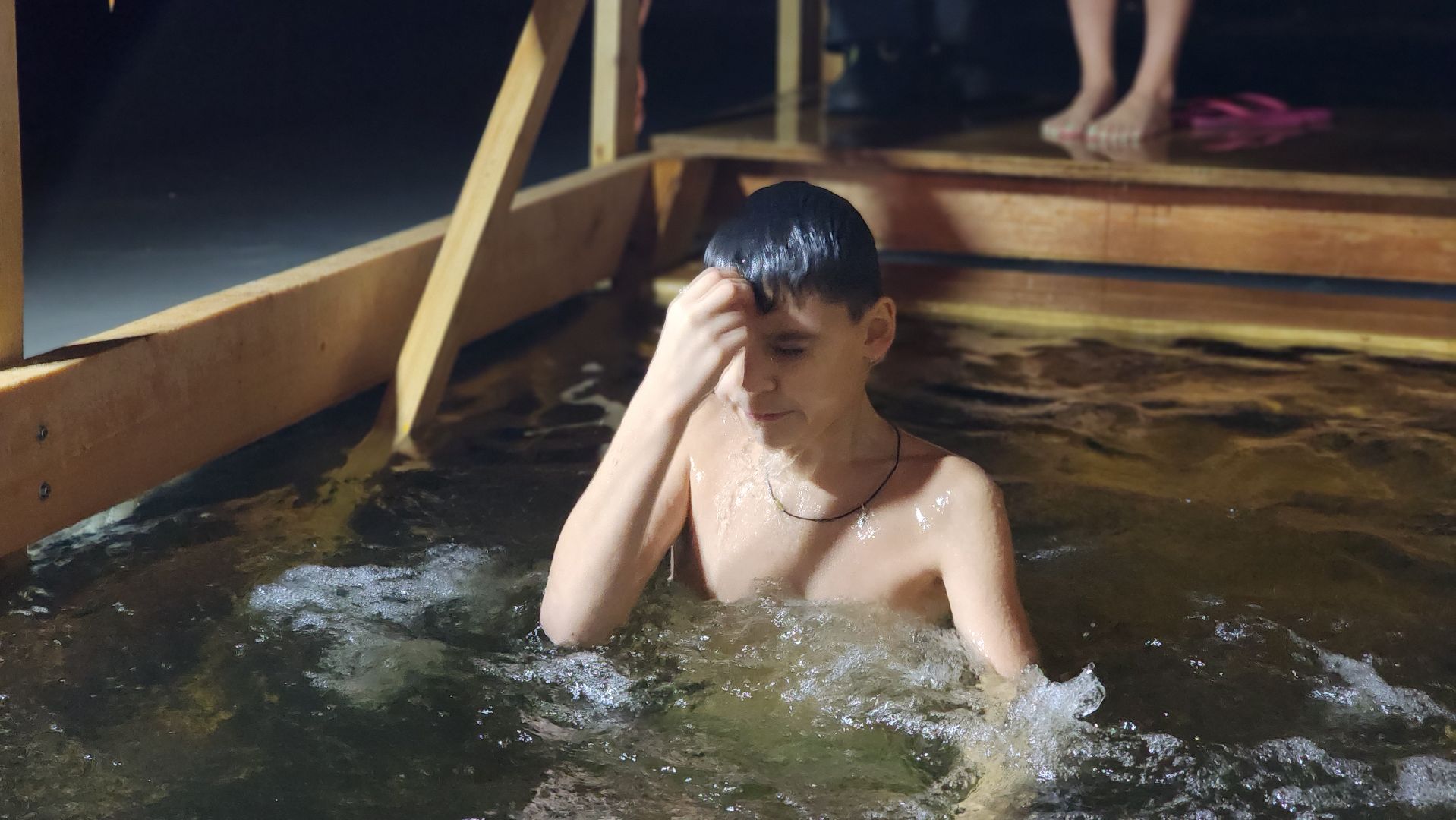 Крещение Господне, Крещенские купания, Лосино-Петровский,