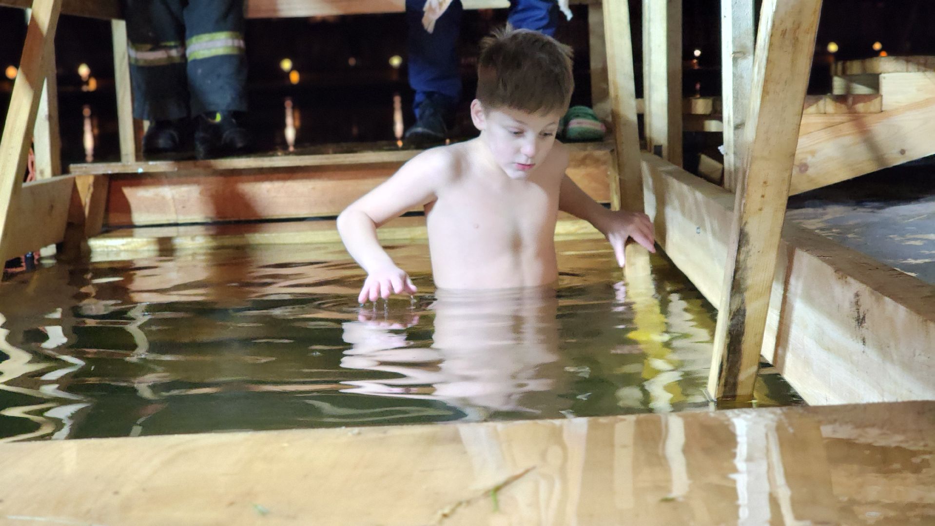 Крещение Господне, Крещенские купания, Лосино-Петровский,