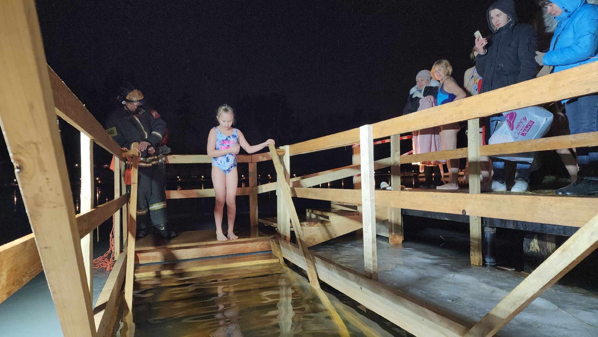 Крещение Господне, Крещенские купания, Лосино-Петровский,