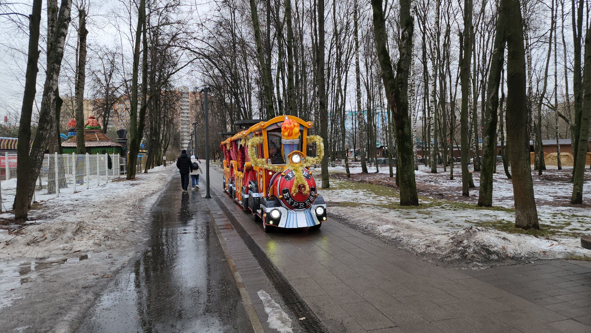 Люберцы, наташинский парк, гололед, реконструкция, вертикалки,