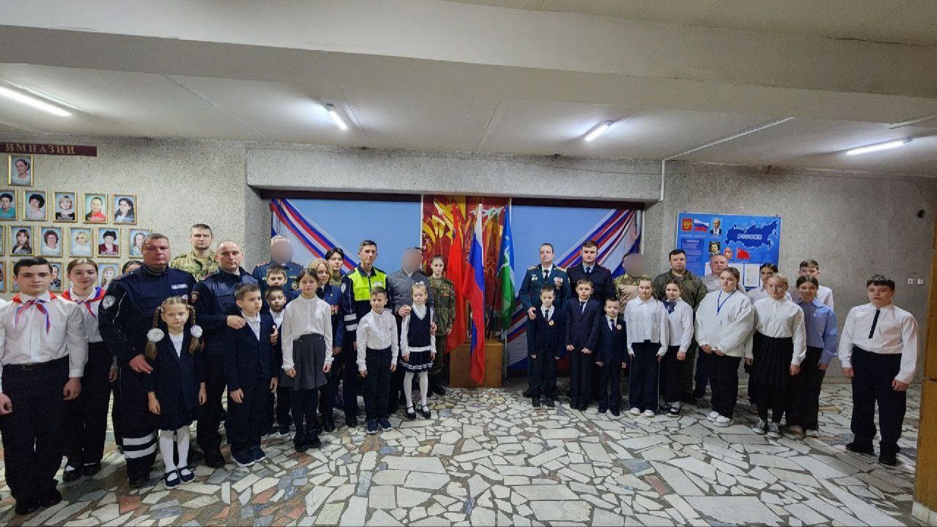 Протвино, Поднятие флага, торжественная линейка, Гимназия протвино,