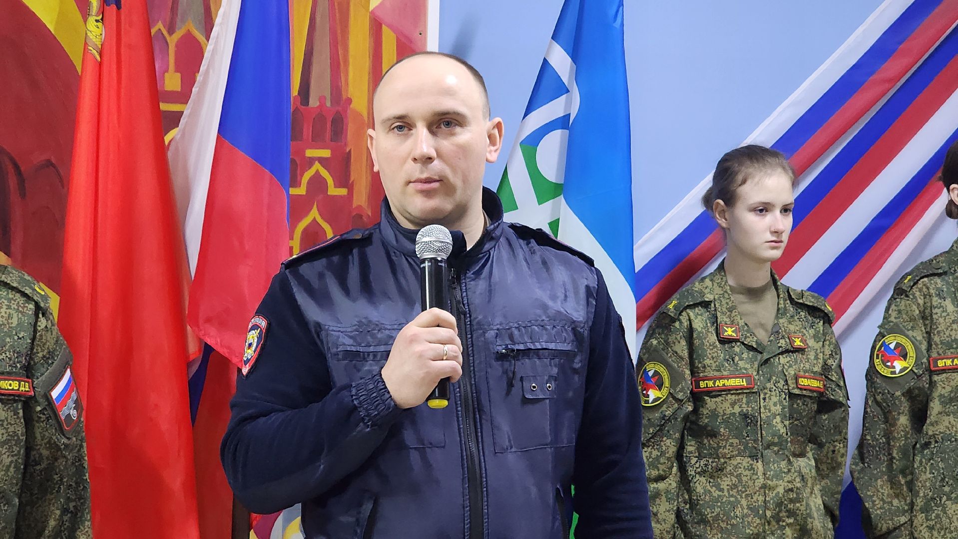 Протвино, Поднятие флага, торжественная линейка, Гимназия протвино,