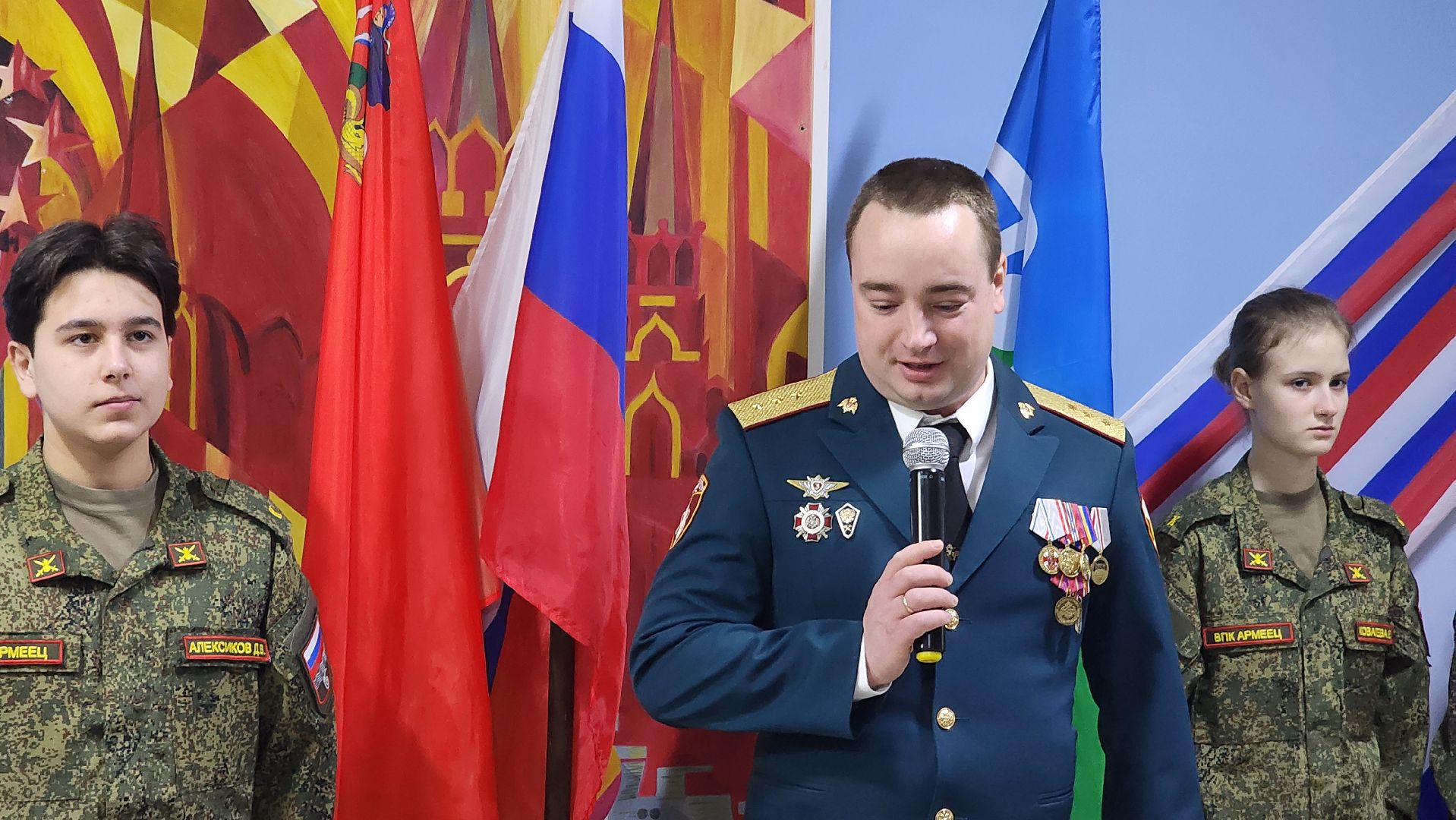 Протвино, Поднятие флага, торжественная линейка, Гимназия протвино,