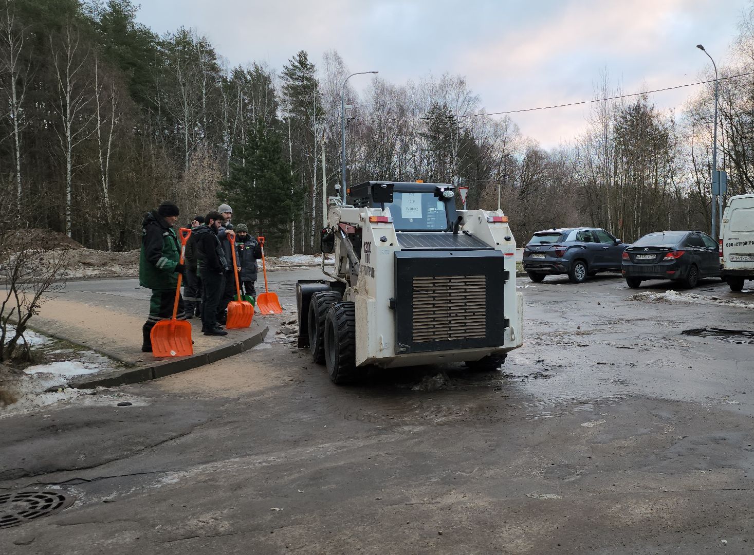 Дубна, Уборка города, жкх, Уборка наледи, Коммунальные службы, Коммунальная техника, вертикалки,