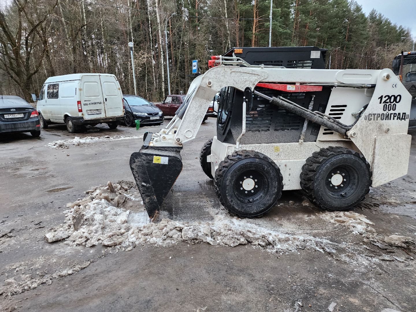 Дубна, Уборка города, жкх, Уборка наледи, Коммунальные службы, Коммунальная техника, вертикалки,