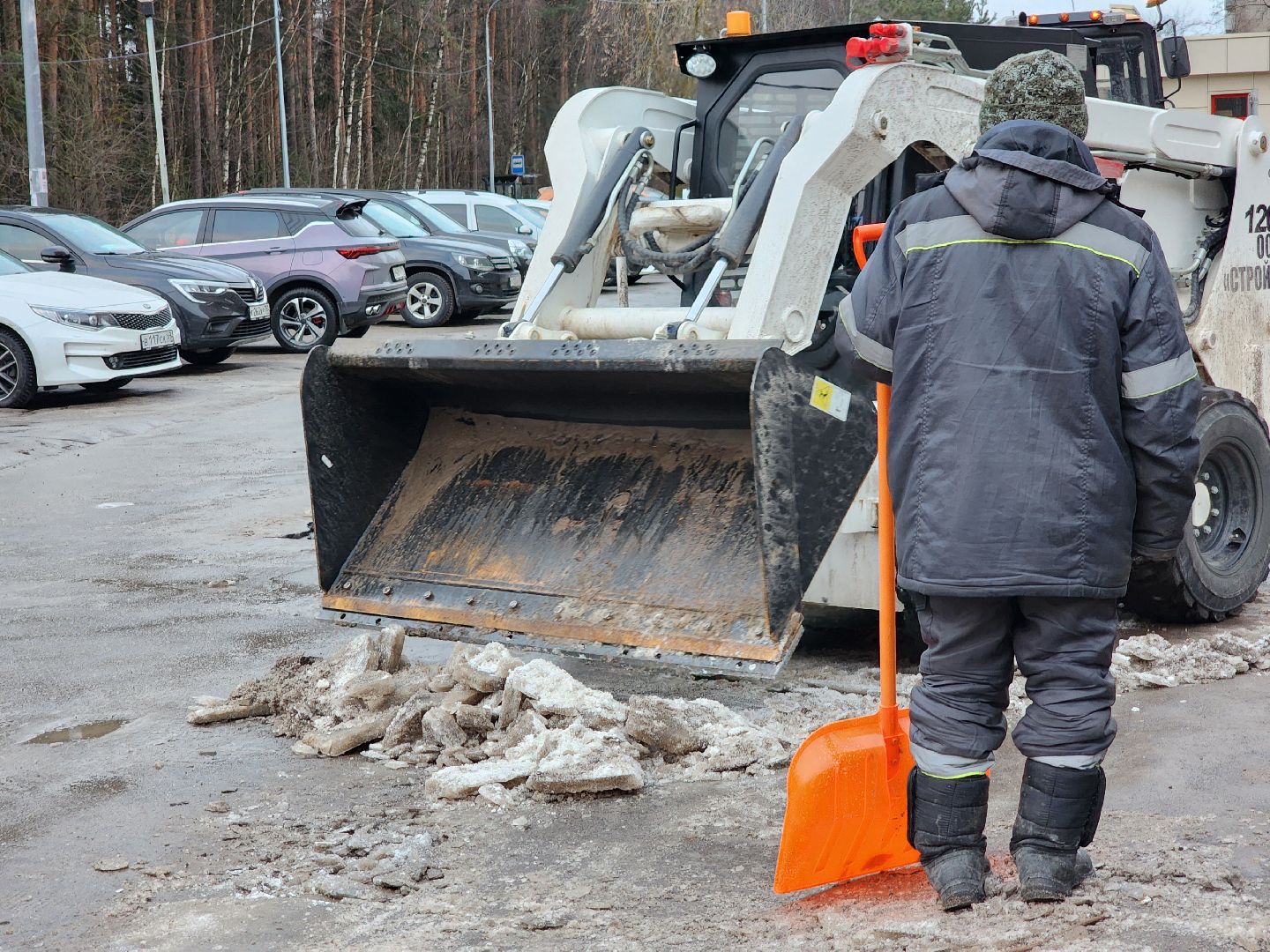 Дубна, Уборка города, жкх, Уборка наледи, Коммунальные службы, Коммунальная техника, вертикалки,