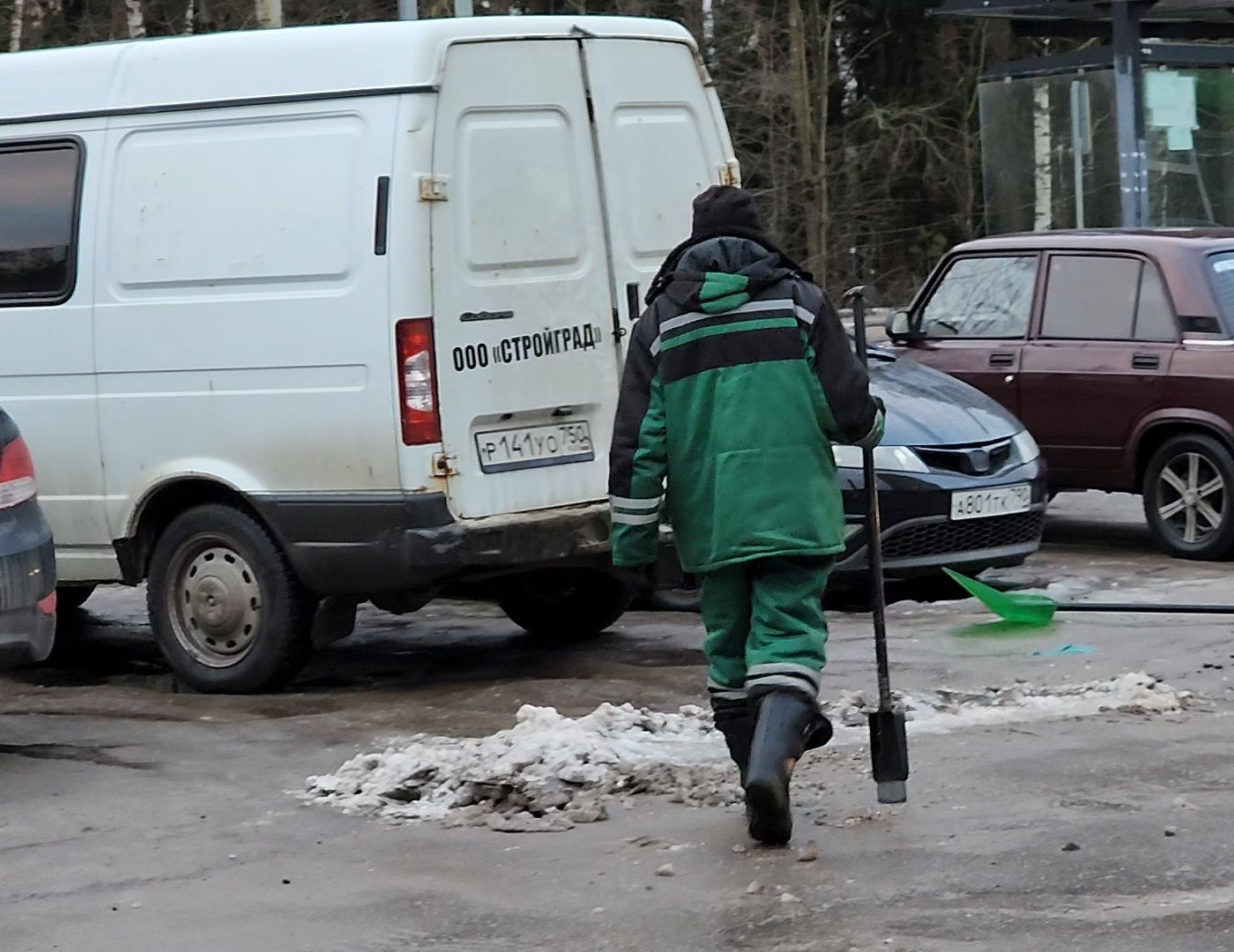 Дубна, Уборка города, жкх, Уборка наледи, Коммунальные службы, Коммунальная техника, вертикалки,