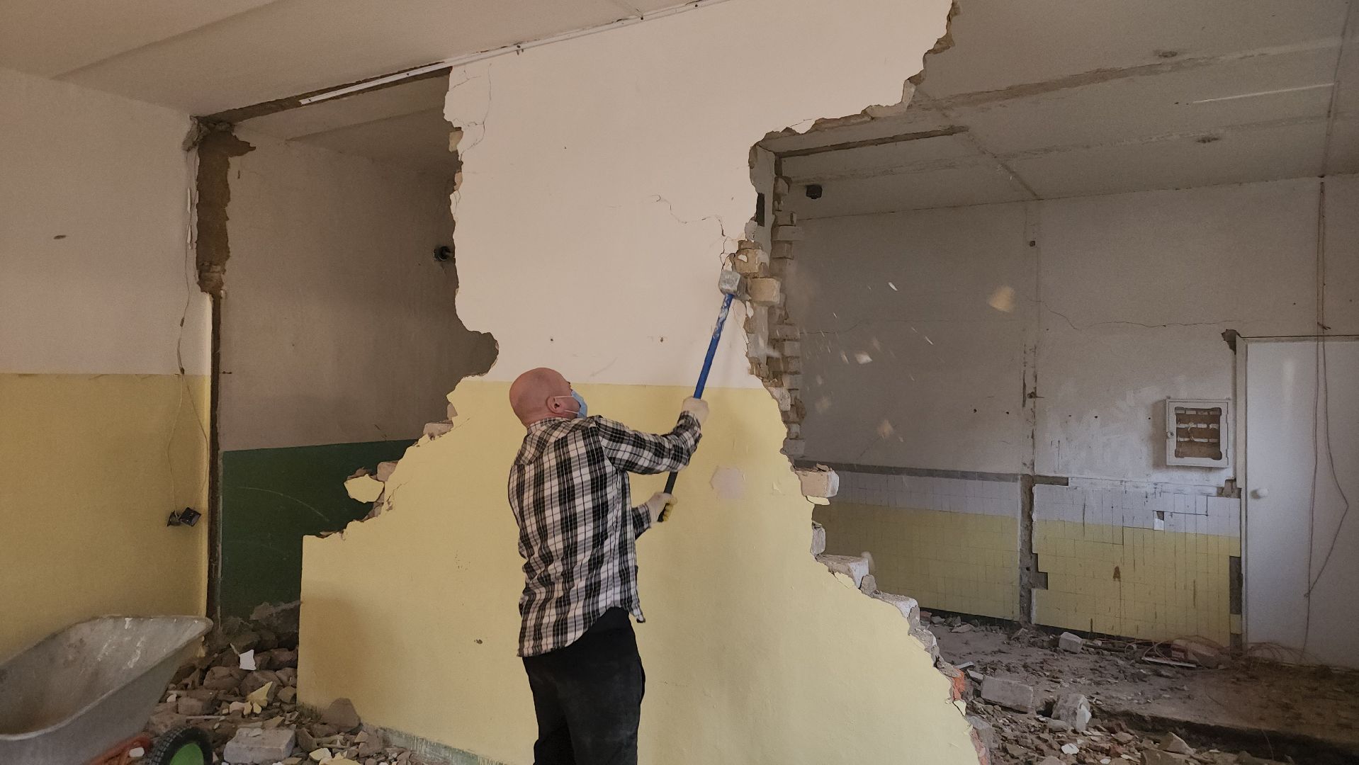 капитальный ремонт, детский сад колюбакино, Руза, Строительство, рузский округ, вертикалки,