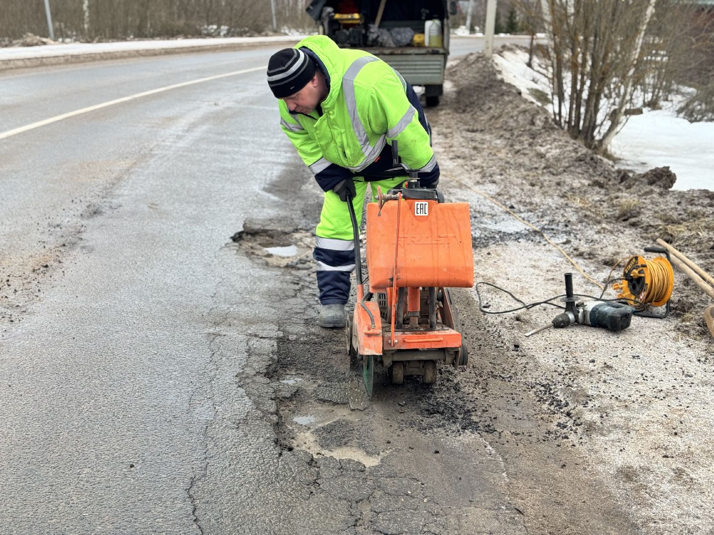 шаховская, ямочный ремонт, ямочный ремонт дорог, вертикалки,