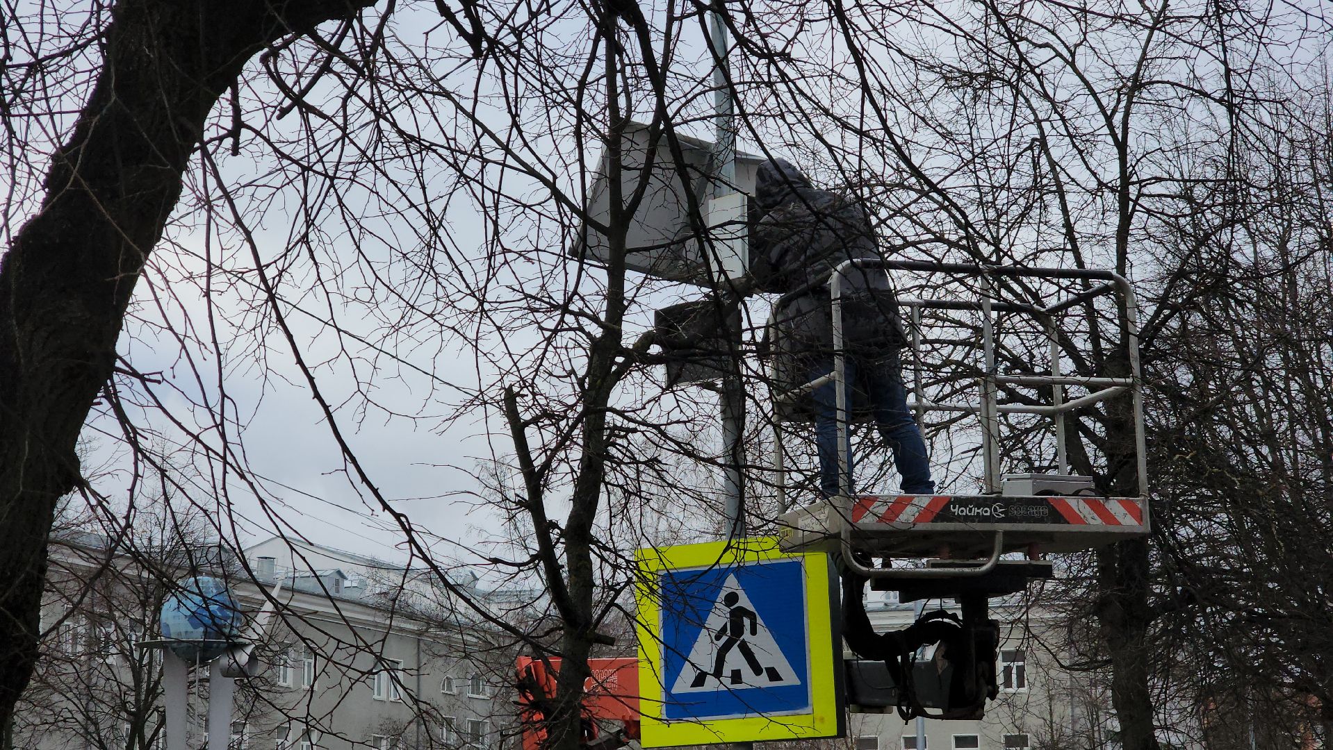 ступино, дороги, пешеходный переход, вертикалки,