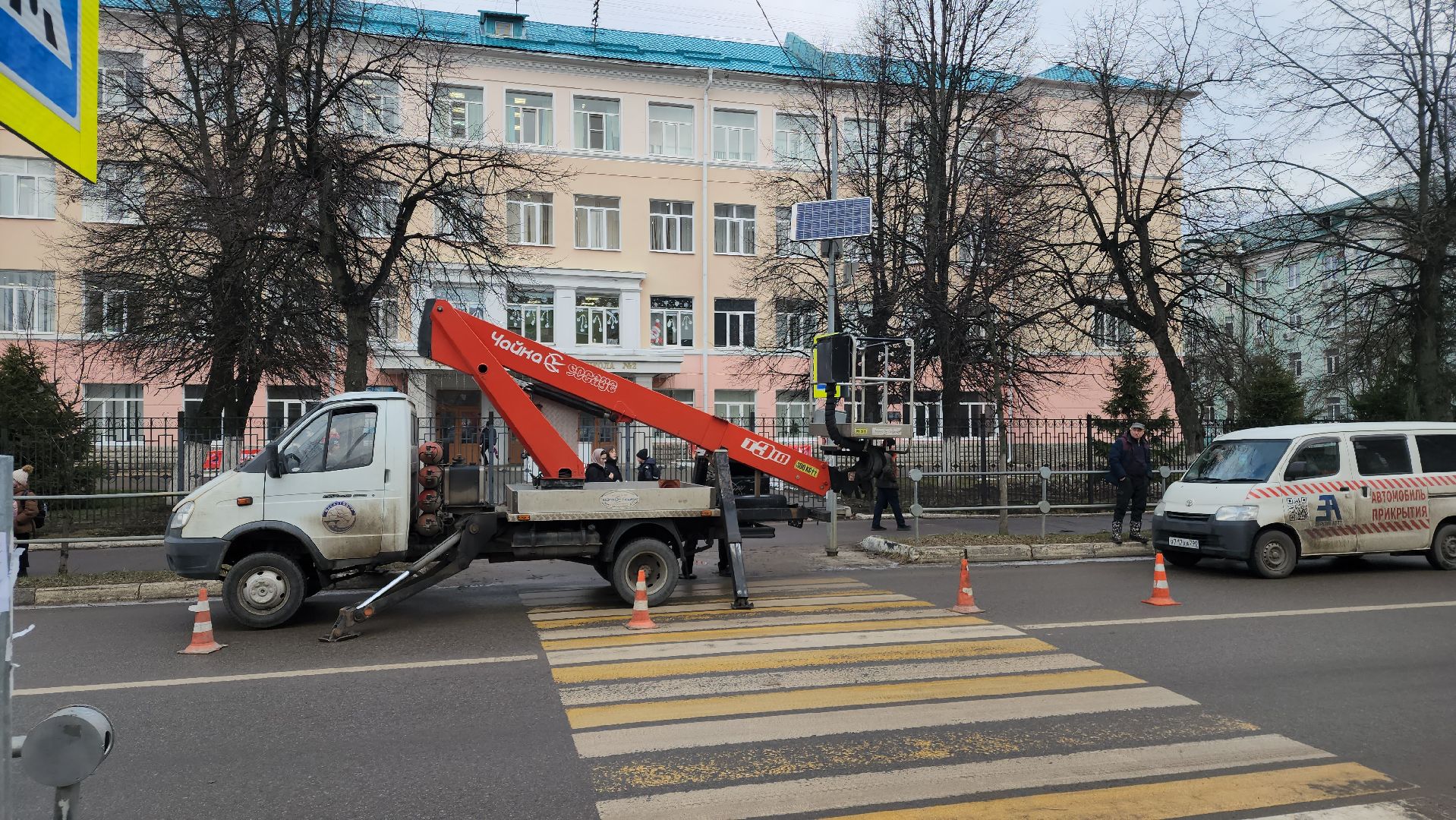 ступино, дороги, пешеходный переход, вертикалки,