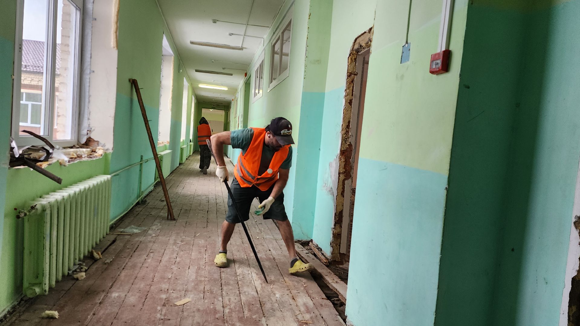 школа, капитальный ремонт школы, истра, вертикалки,