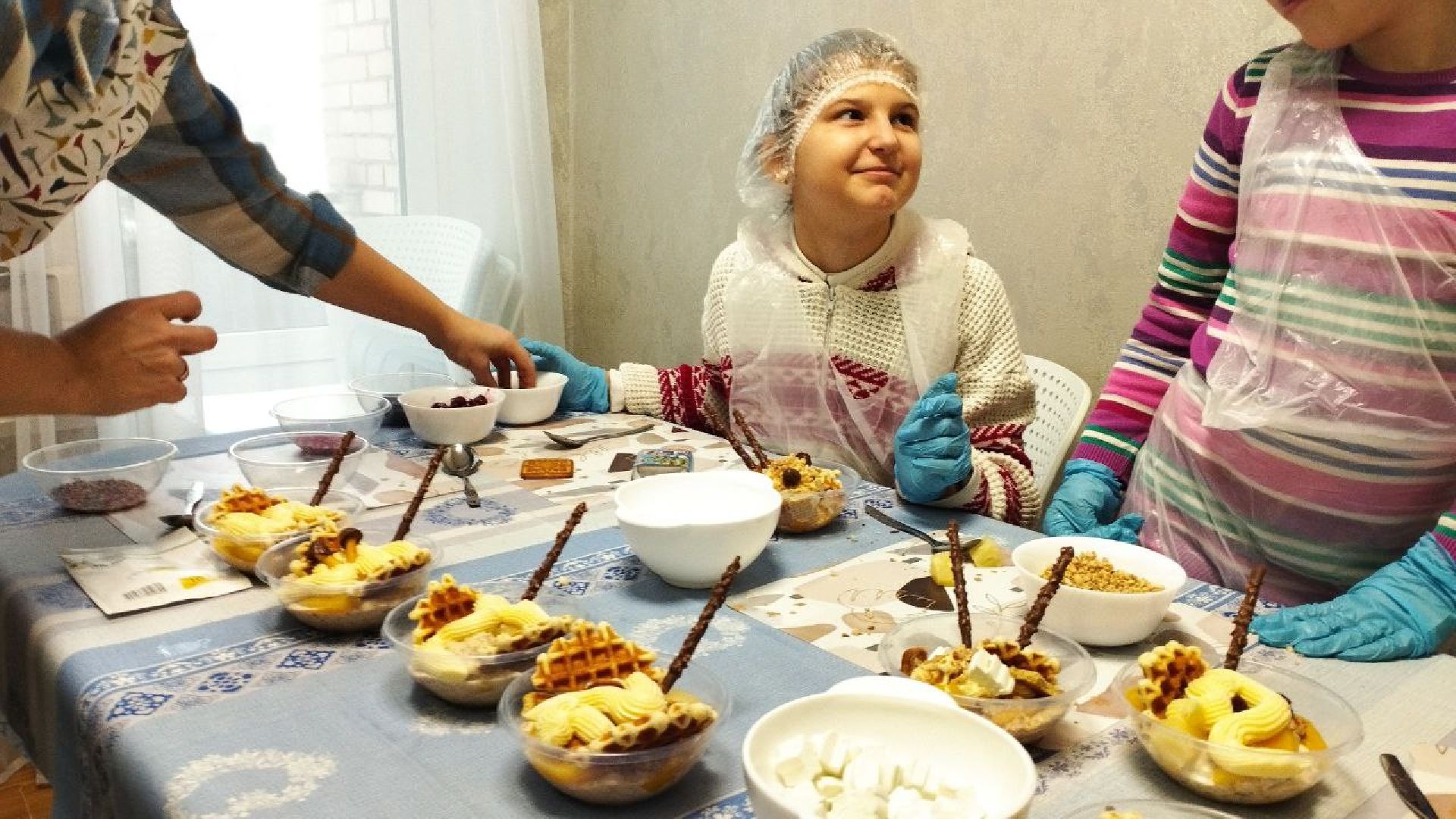 ивантеевка, центр социального обслуживания, дети с овз, творческая встреча, десерт, социальная адаптация,