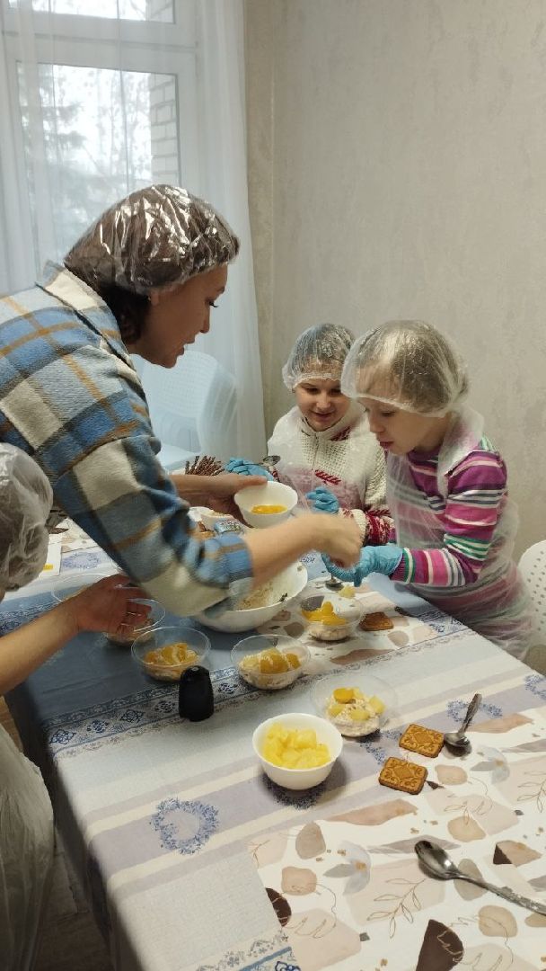 ивантеевка, центр социального обслуживания, дети с овз, творческая встреча, десерт, социальная адаптация,