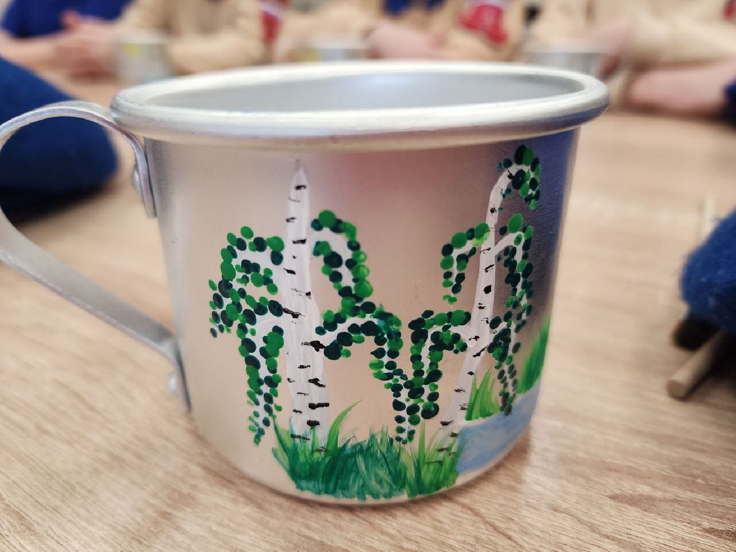 солнечногорск, юнармейцы, роспись кружек, помощь бойцам, вертикалки,