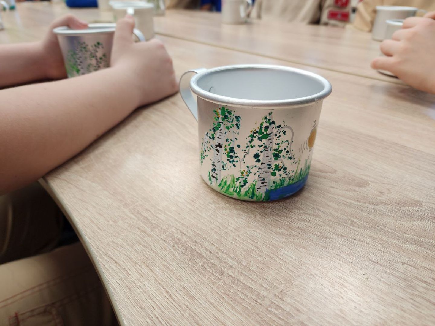 солнечногорск, юнармейцы, роспись кружек, помощь бойцам, вертикалки,