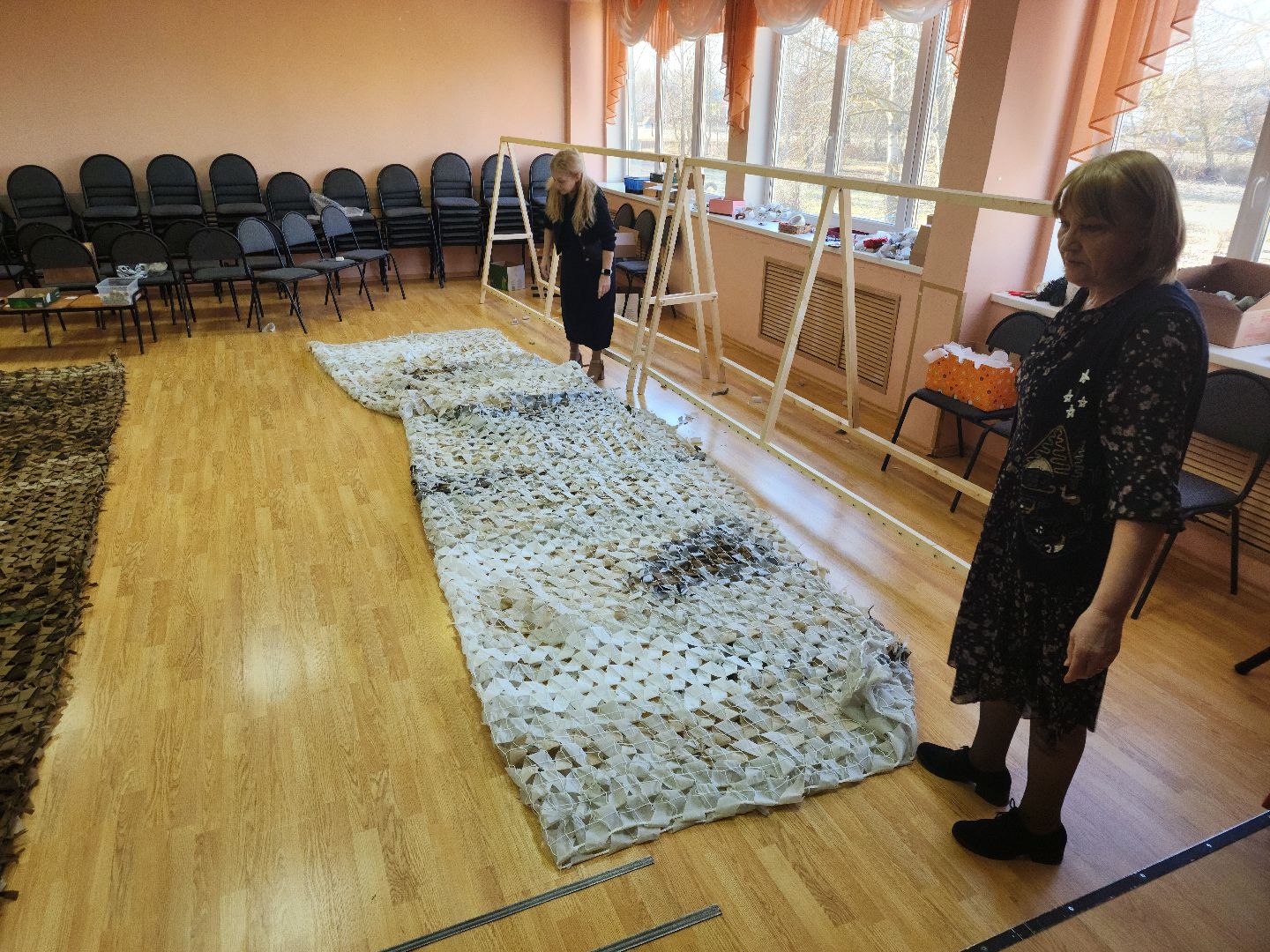 Зарайск, Маскировочные сети,