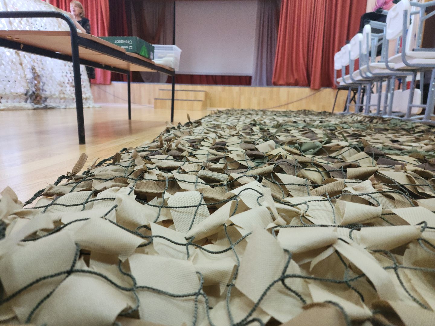 Зарайск, Маскировочные сети,