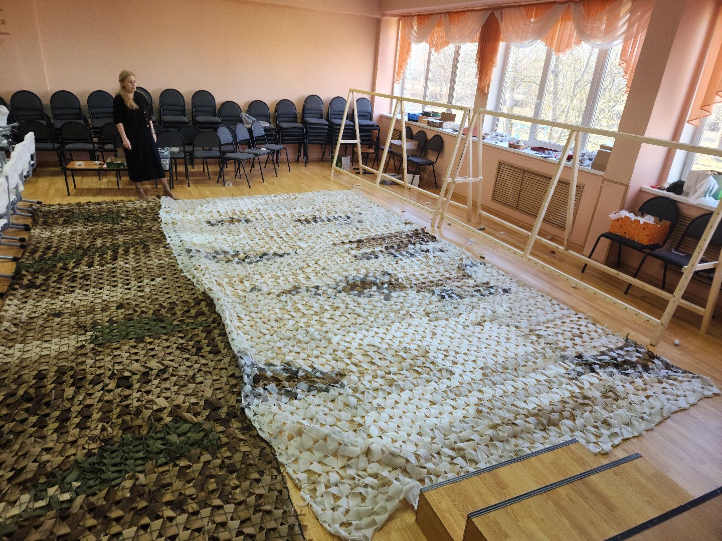 Зарайск, Маскировочные сети,