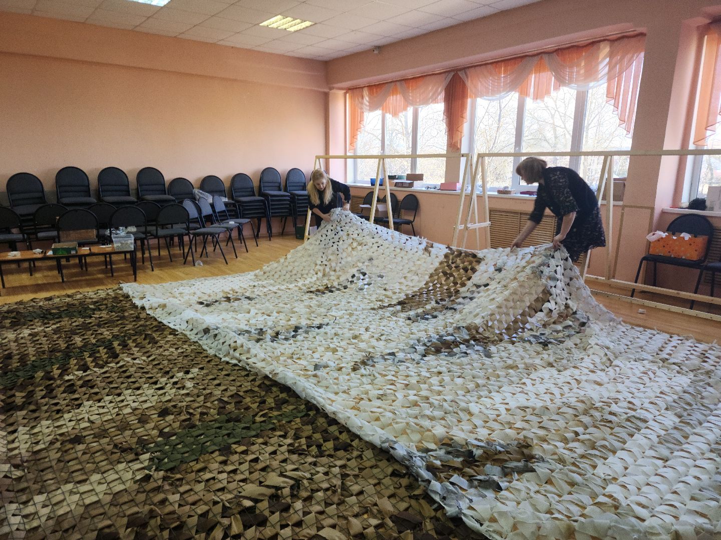 Зарайск, Маскировочные сети,