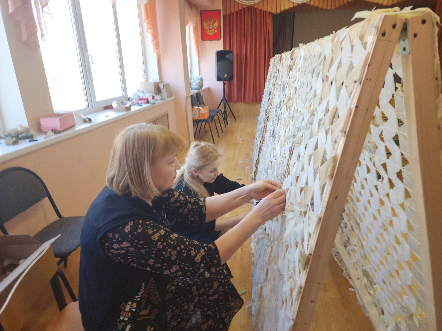 Зарайск, Маскировочные сети,