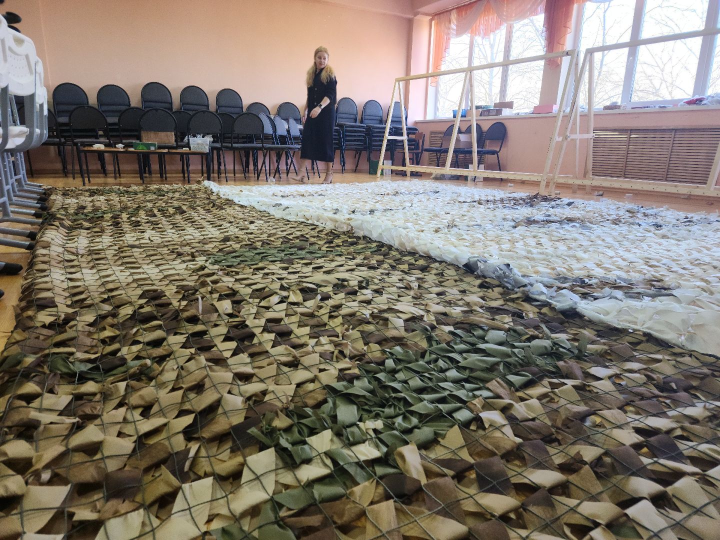 Зарайск, Маскировочные сети,