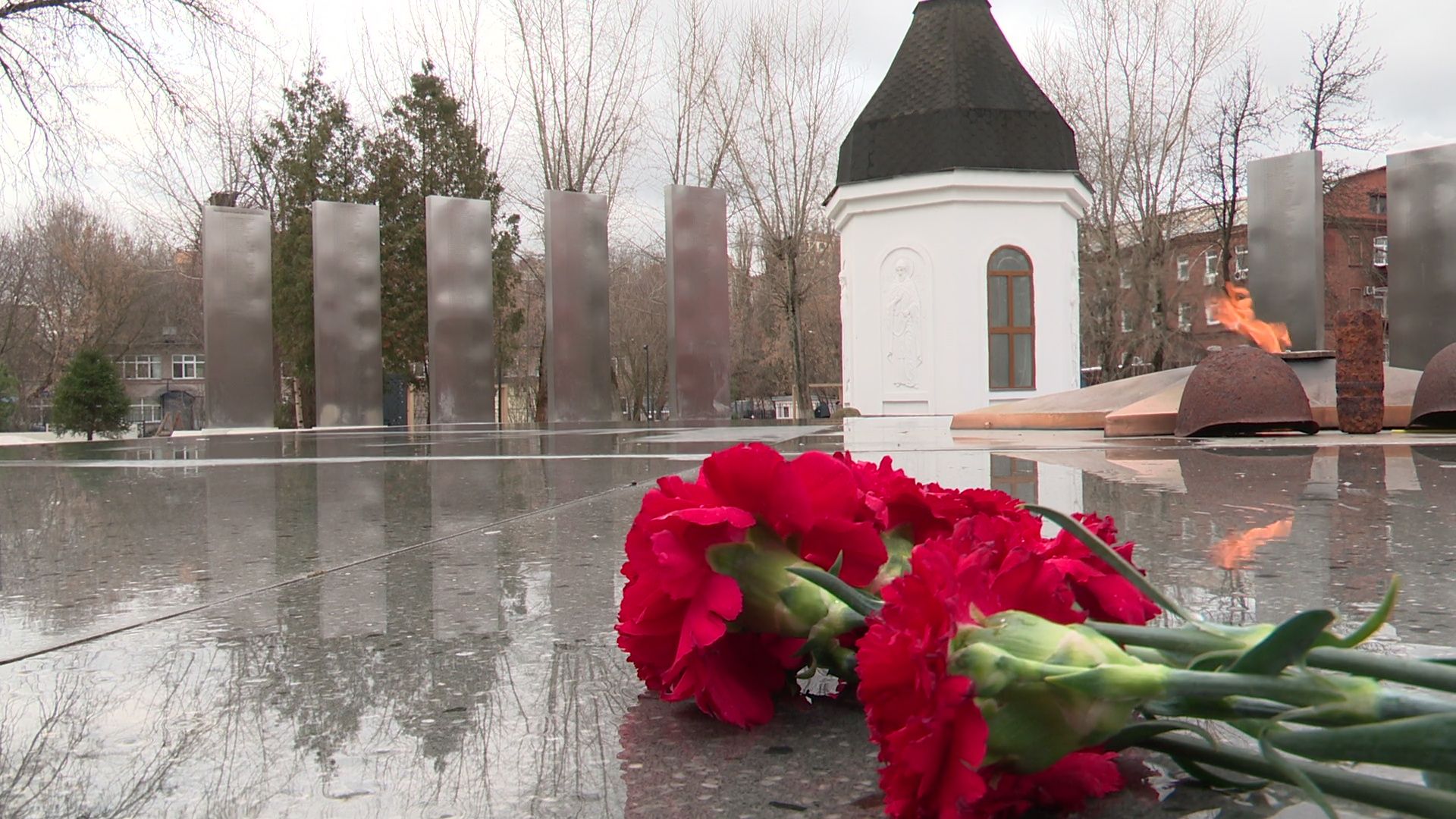 мемориал славы, реконструкция, часовня,