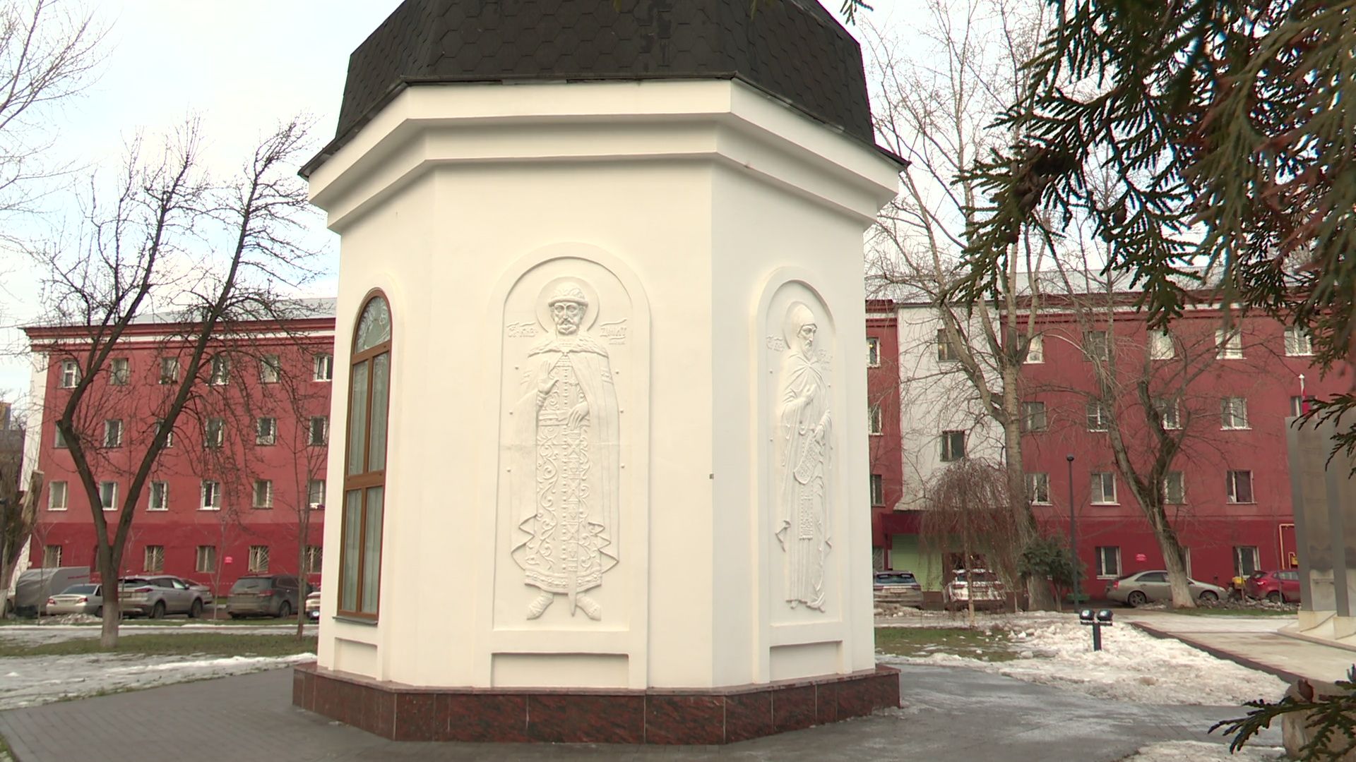 мемориал славы, реконструкция, часовня,